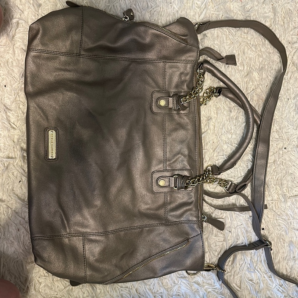 Steve Madden silver purse